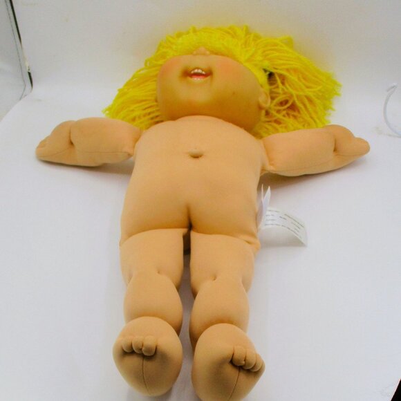 2004 CPK Play Along Lemon Crimped Hair Doll Green Eyes Freckles Retro Outfit Sho - Picture 7 of 9